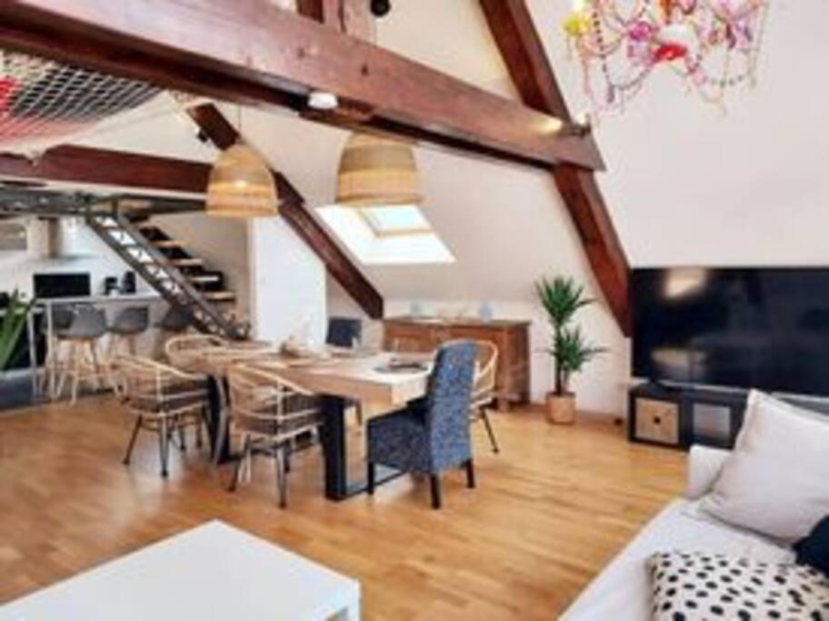 Appartement Panoramique Le Thillot Bagian luar foto
